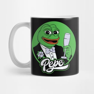 Frog Nation Pepe Crypto Meme Coin Mug